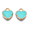 Alloy Enamel Charms ENAM-S121-041F-3