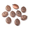 Brass Locket Pendants ECF133-2R-3