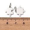 304 Stainless Steel Split Pendants PW-WG12405-02P-01-3