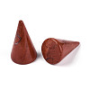 Natural Red Jasper Ring Display Stands G-T144-06D-2