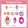Acrylic Rhinestone Cabochons DIY-HS0001-63A-2