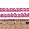 Acrylic Imitation Cat Eye Beads Strands OACR-Q197-01A-13-4
