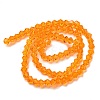 Transparent Glass Beads Strands EGLA-A039-T2mm-D23-2