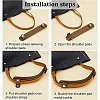 Imitation Leather Bag Strap Padding DIY-WH0304-307A-10