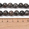Natural Fluorescent Syenite Rock(Glow under UV Light) Beads Strands GG-NH0012-A01-10mm-4