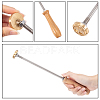 Stamping Embossing Soldering Iron with Stamp AJEW-WH0113-15-16-3