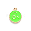Alloy Enamel Pendants LS-X-ENAM-S124-01A-06G-2