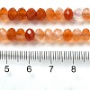 Natural Banded Agate/Striped Agate Beads Strands G-E605-A02-01H-5