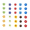 Handmade Millefiori Glass Beads LK-YW0001-05-2