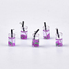 Glass Bottle Pendants CRES-N017-06G-1