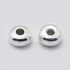 925 Sterling Silver Spacer Beads STER-K171-38S-01-3