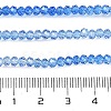 Transparent Painted Glass Beads Strands DGLA-A034-T1mm-A01-3