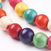 Synthetic Turquoise Beads Strands TURQ-G106-8mm-02P-3