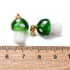 Handmade Lampwork Pendants LAMP-S069-08G-03-3