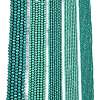 Electroplate Opaque Solid Color Glass Beads Strands EGLA-A044-P8mm-L31-2