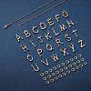 26Pcs A~Z Alphabet Necklaces Making Kits DIY-YW0002-29G-6