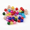 Mixed Crackle Glass Beads X-CCG-Q001-10mm-M-3