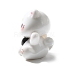 Opaque Cute Little Cat Resin Ornament RESI-S015-02B-2