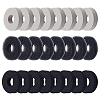 SUPERFINDING 30Pcs 2 color Joystick Sponge Ring AJEW-FH0001-53-1