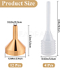12Pcs Aluminum Funnel Hopper AJEW-GF0010-31G-2