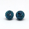Polymer Clay Rhinestone Beads RB-A053-4mm-06-1
