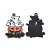 Halloween Alloy Enamel Pendant ENAM-B047-07EB-2