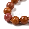 Dyed Natural Malaysia Jade Beads Strands G-G021-02C-19-2