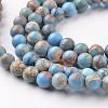 Natural Imperial Jasper Beads Strands G-I122-6mm-13-1