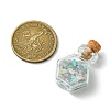 4Pcs Glass Wishing Bottle Decorations PALLOY-JF03100-3