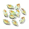 Mocha Fluorescent(MI) Horse Eye Sew on Rhinestone LS-GGLA-R043-01A-P06-1
