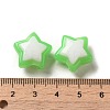 Imitation Jelly Transparent Acrylic Beads SACR-R741-03C-3
