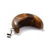 Natural Tiger Eye Pendants G-Z022-02E-3