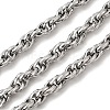 304 Stainless Steel Rope Chains CHS-K024-17P-1