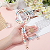 2Pcs 2 Size Plastic Beads Bag Strap FIND-WR0002-36-5