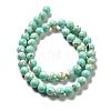Synthetic Turquoise and Sea Shell Assembled Beads Strands X-G-D482-01A-08-3