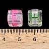 Acrylic European Beads MACR-I042-01E-3
