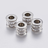 201 Stainless Steel Beads STAS-F139-058P-1