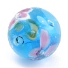 Round Lampwork Beads LAMP-H059-A10-3