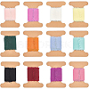 12M 12 Colors Polyester Ribbons OCOR-BC0001-89-1