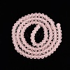Transparent Glass Beads Strands EGLA-A044-T4mm-MD22-4