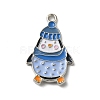 Winter Theme Alloy Enamel Pendants ENAM-M002-04L-P-1