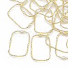 Alloy Open Back Bezel Pendants LS-PALLOY-S121-81B-1