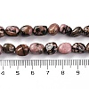 Natural Rhodonite Beads Strands G-G146-A07-01-5