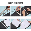 Steel A4 Notebook 3-Ring Binder Mechanism FIND-BC0003-19-3