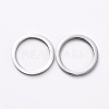 Non-Tarnish 304 Stainless Steel Linking Rings for Jewelry Making STAS-G215-26-P02-1