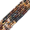 Natural Pietersite Beads Strands G-P457-A02-04-1