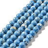 Synthetic Turquoise and Sea Shell Assembled Beads Strands G-D482-01E-04-2