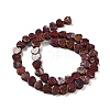 Natural Red Ocean Agate Beads Strands G-G084-B11-01-3
