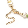 ABS Plastic Pearl Beaded Necklace with Acrylic Beads for Women NJEW-JN03881-5