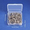 Iron Double Loops Jump Rings Split Rings and Iron Split Key Rings PH-IFIN-G079-05P-3